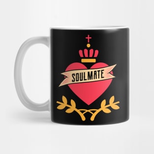Soulmate Heart Jesus Mug